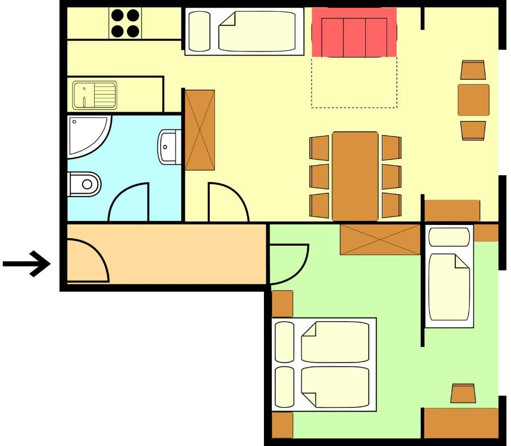 Apartments Mitteregg Saalbach-Hinterglemm Rom bilde